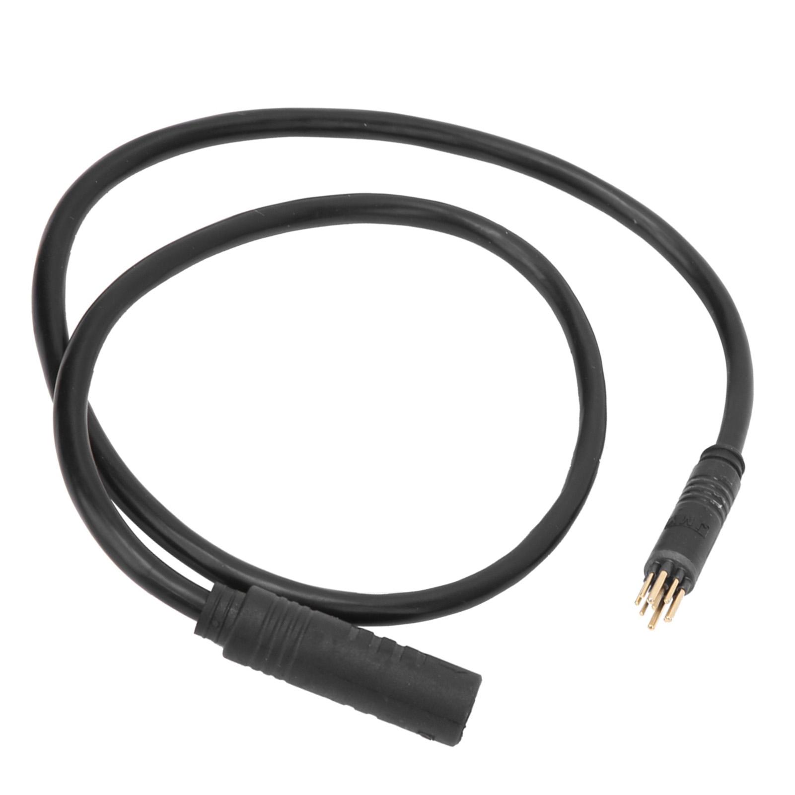 

9-контактный удлинительный кабель для электровелосипеда с разъемом «мама-папа» для электровелосипеда 600mm