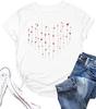 Valentines Day Tshirts Love Heart Graphic Tees