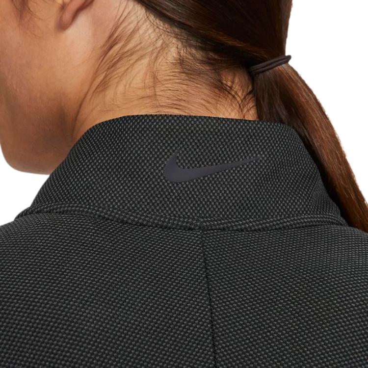 Nike T Shirts Men's Dark Gray Turtleneck Moderate Straight Fit CU9829-010
