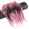 Feather 4-6 Black Heart Tip Chicken Feather Clothing Accessories Diy Material Colored Tip Chicken Feather Cat Stick Corsage Accessories