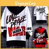 Letter Men Fashion Hoodies Casual Printed Mens Sweatshirt Street Style Man Hooded Pullover Loose Sports Sweatshirts