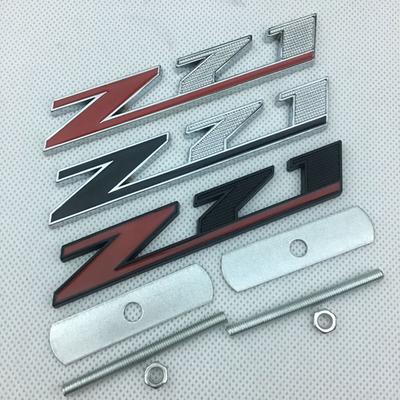 3d Metal Logo Z71 Emblem Car Front Grille Badge Sticker For Tahoe Colorado Cheyenne Chevy Silverado Z71 Accessories