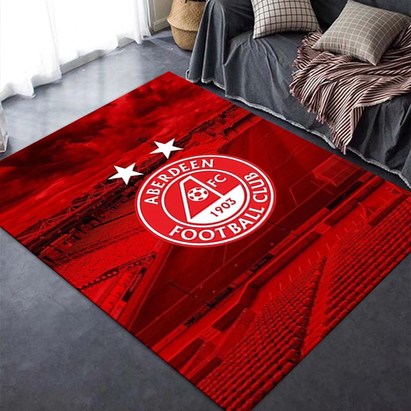 Aberdeen FC Carpet Rug for Living Room Bedroom Home Sofa Decoration,Kids play Non-slip Floor Mat