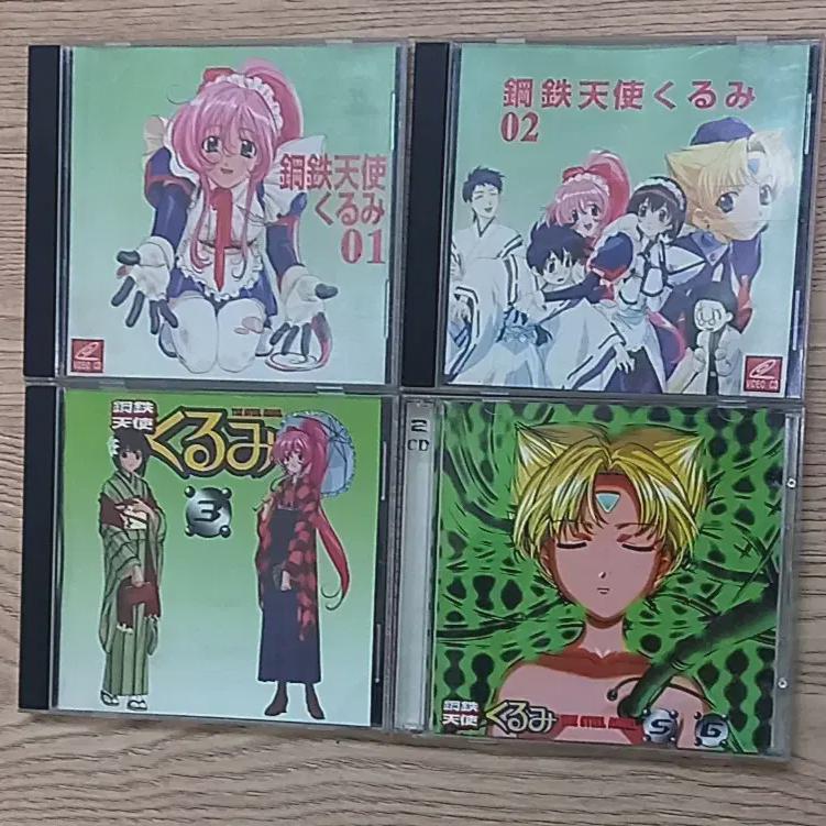 

Япония Аниме Стальной Ангел Куруми Видео CD 1 До 3, 5 До 6