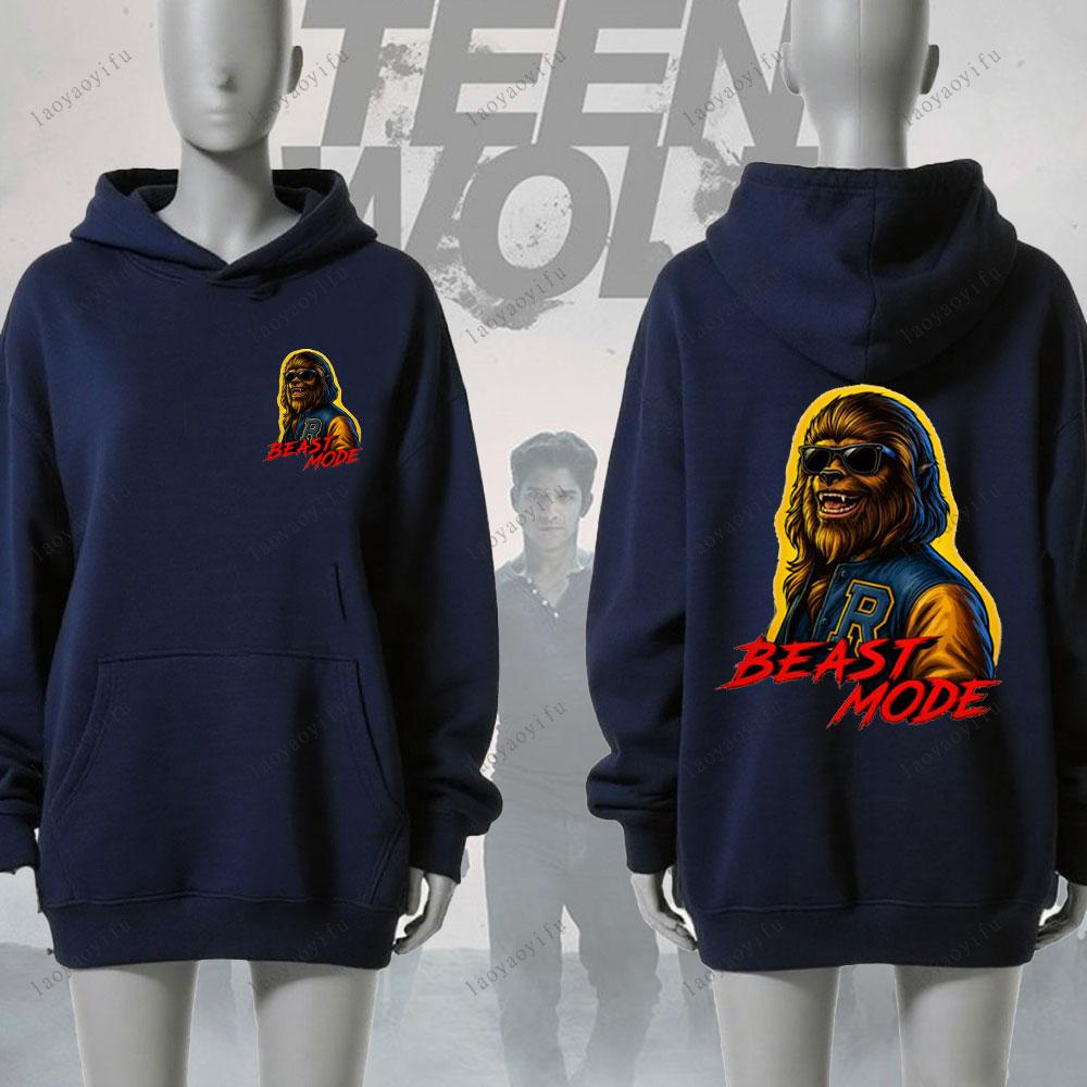 Teen Wolf Dylan Acto Hip Hop Bootleg Vintage Styl Unisex Mikina Skvělá MODE Tištěná Mikina Podzimní a Zimní Pánská Mikina