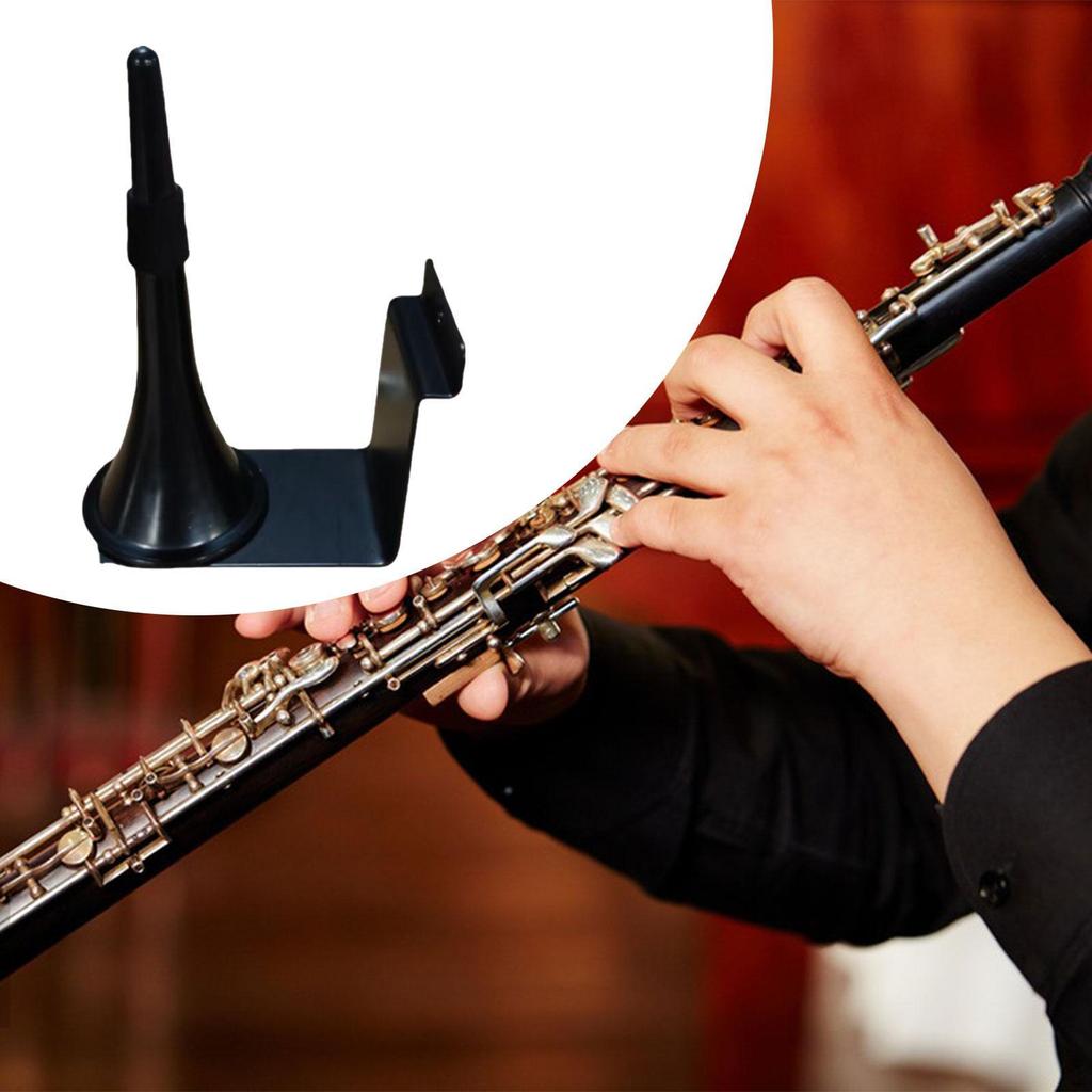 Kompakt oppheng for obo og fløyter med metallstøtte