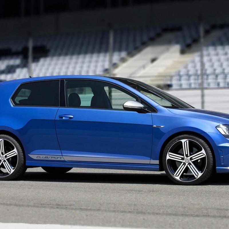 Car Side Door Long Stripes Stickers for Volkswagen VW Golf 7 MK7 Vinyl Film Decals Automobiles Styling Tuning Auto Accessories