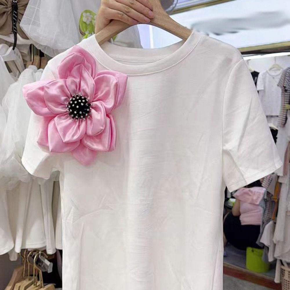 Handmade Large Flower Patch 3D Clothes Appliques Evening Dress Clothing Patch  Sewing