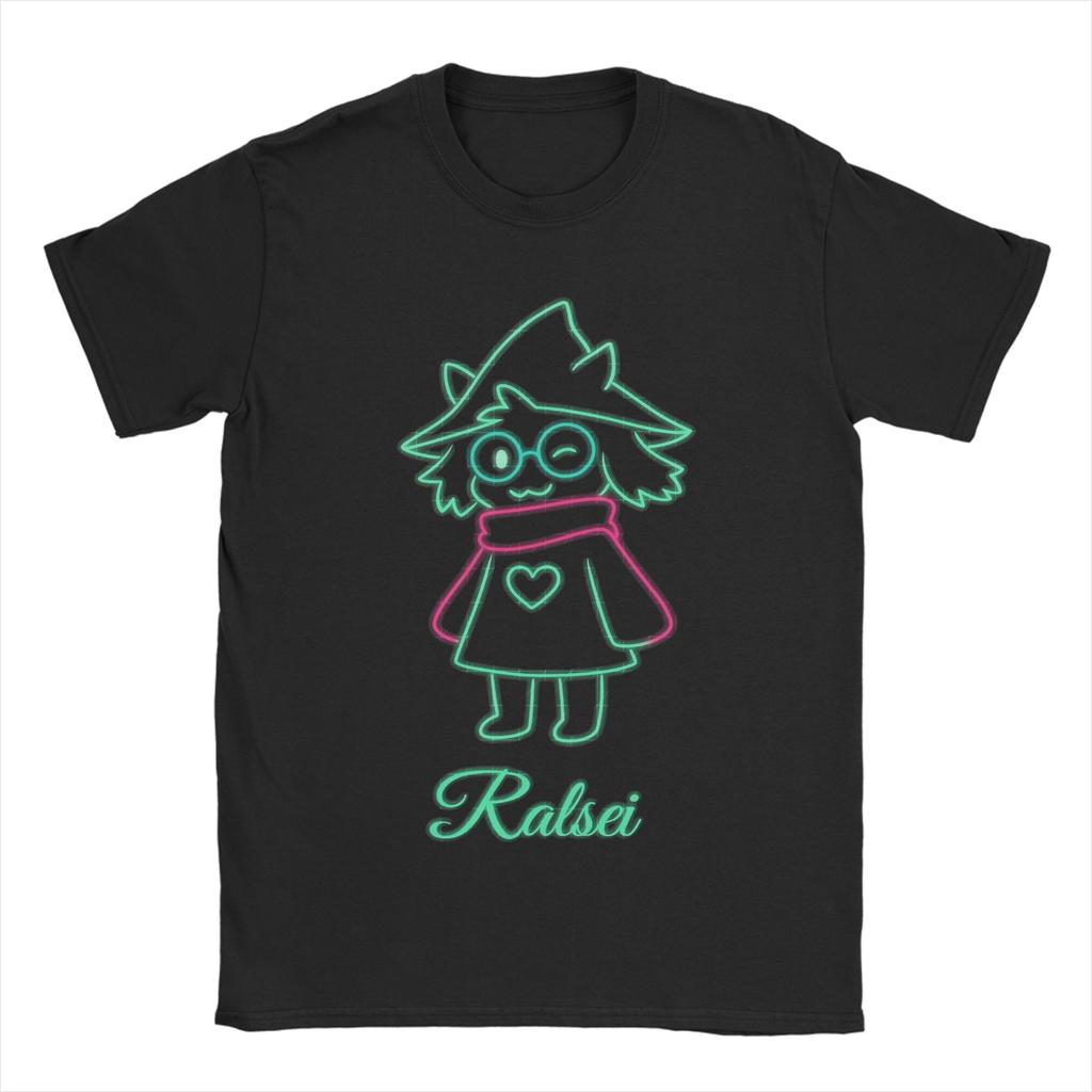 Deltarune Spamton Merch Ralsei Floral TShirt for Unisex Awesome Cotton Tee Shirt Crew Neck Short Sleeve T Shirt 6XL Clothing