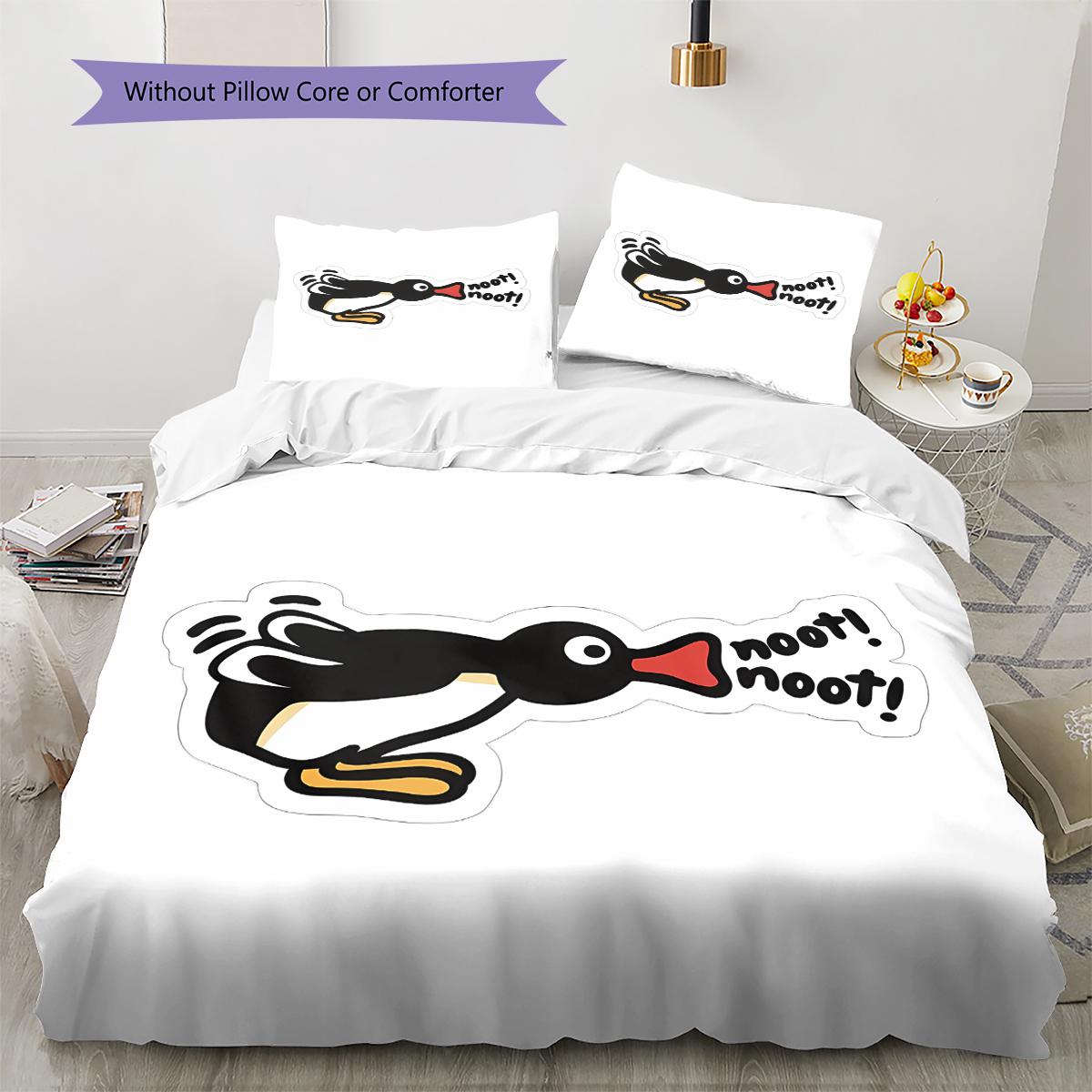 PINGU Raksta Gultasveļa, Segas Komplekts Segas