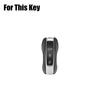 Zinc Alloy Leather Car Key Case Cover For Porsche Panamera 911 Macan Cayenne