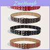 PU Lederen Riem Voor Dames Met Onregelmatig Sterrenpatroon En Gesp Voor Mode Casual Kleding