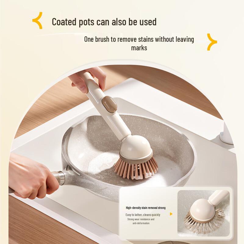 BEAR Portable Suction Cup Pot Brush
