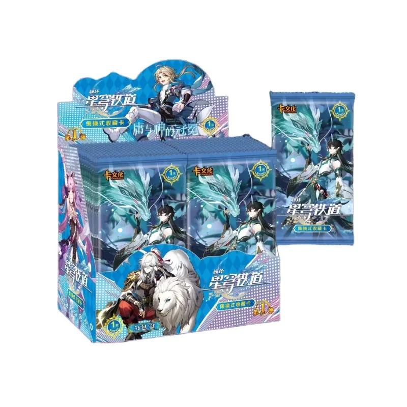 Honkai Star Rail Card Anime Game Genshin Impact Honkai Star Railway TCG Card Collapse Game Trading Collectible Cards Toys Gifts