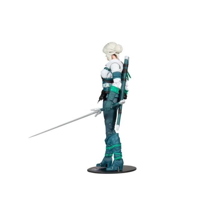 Figurine the witcher - mcfarlane toys - ciri (elder blood) - 18 cm - mixte - adulte - blanc
