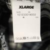 XLARGE Check Pattern Back Logo Long sleeve Flannel shirt XL black Men's Used