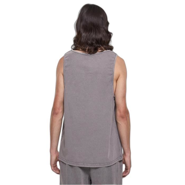 Débardeur oversize délavé à l'acide Urban Classics GT - gris foncé - 3XL
