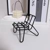 Portable Desktop Phone Chair Stand Chair Shape hone Holder Stand Mobile Phone Holder  Home