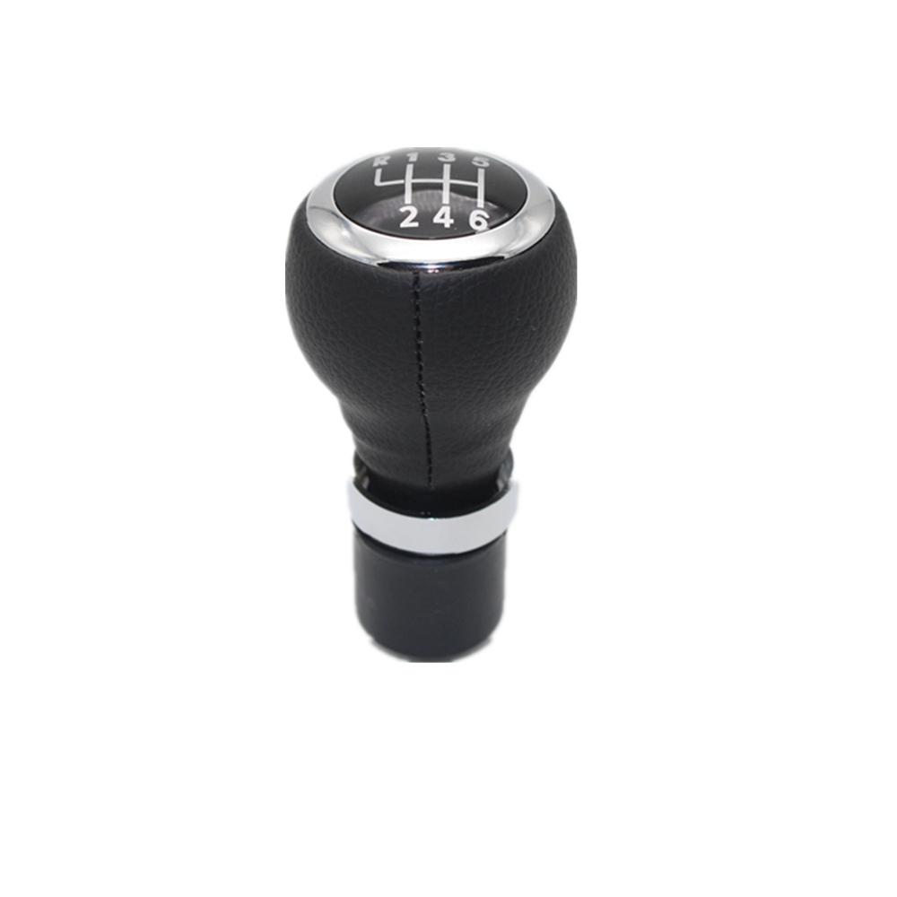 For Passat B6 2006 2007 2008 2009 2010 Car-Styling 6 Speed Gear Stick Shift Knob With PU Leather Boot