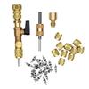 AC Valve Core Removal Tool 1 4in 5 16in SAE Interface Valve Core Remover Installer for Maintenance