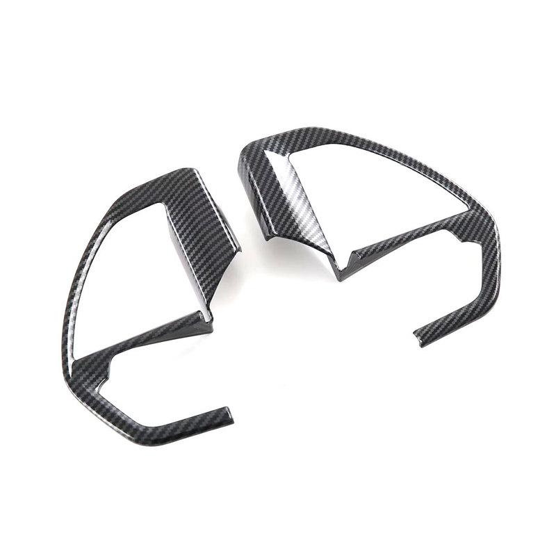 ABS Interior Steering Wheel Trim Cover Accessories Stickers For Toyota Tundra Sequoia   W4