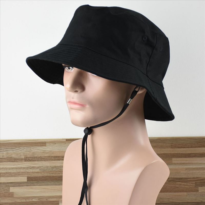 Big Head Circumference Bucket Hat Solid Color Cotton Sun Hat Large Men's Hat Summer Breathable Fishing Hat Oversized Head Circumference Hat