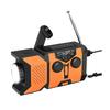 Emergency Radio with SOS Alarm Flashlight Solar Powered Hand Crank Rechargeable Radio Outdoor Camping