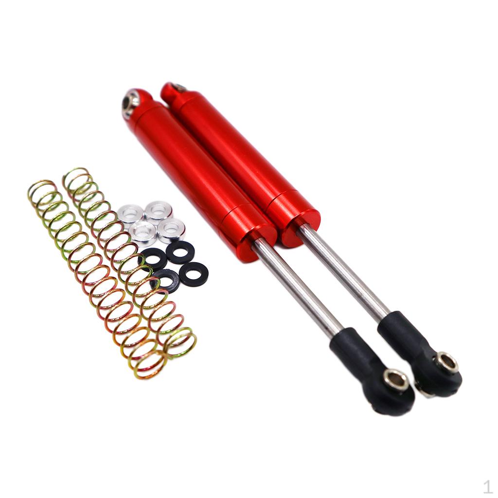 

Alloy 1:10 RC Car Shock Absorbers Dampers Replacements Accessory Red
