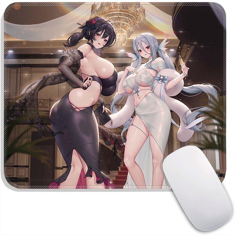 Anime B_Brown Dust II Mouse Pad Small Gaming Mousepad Gamer Non-Slip Edge Standard MousePads PC Compact Stitched Office Mousemat