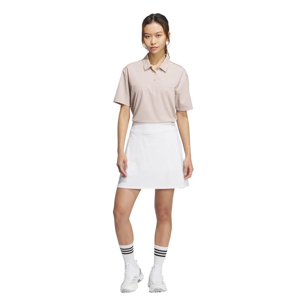Adidas Golf Adizero Golf Back Pleated White Skirt, Water-Repellent, Skirt, Women's,