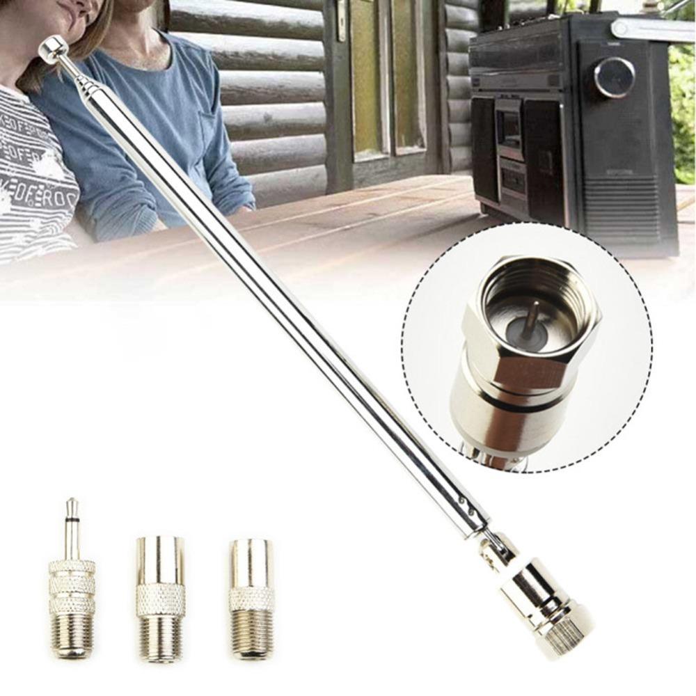 Portable Radio TV Replacement Parts Signal Receiver TV Tuner Aerial Adapter FM Radio Antenna
