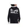 Nike Reversible Hooded Sweatshirt With Letter Logo Print Kids tops Black White DX5518-010