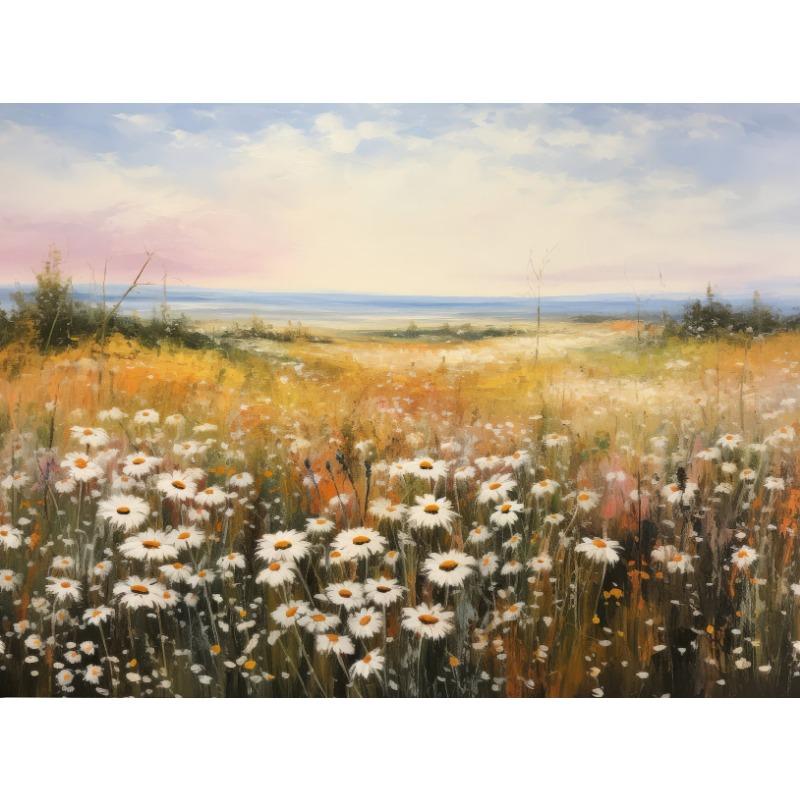 The Four Seasons Vintage Rural Scenery Posters and Prints Canvas Printing Wall Art Picture for Living Room Home Decoration