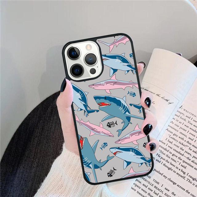 Orcas Whale Phone Case Back Cover For iPhone 17 Air 16 15 14 Plus 11 Pro Max 13 Pro Max 12 Max Coque