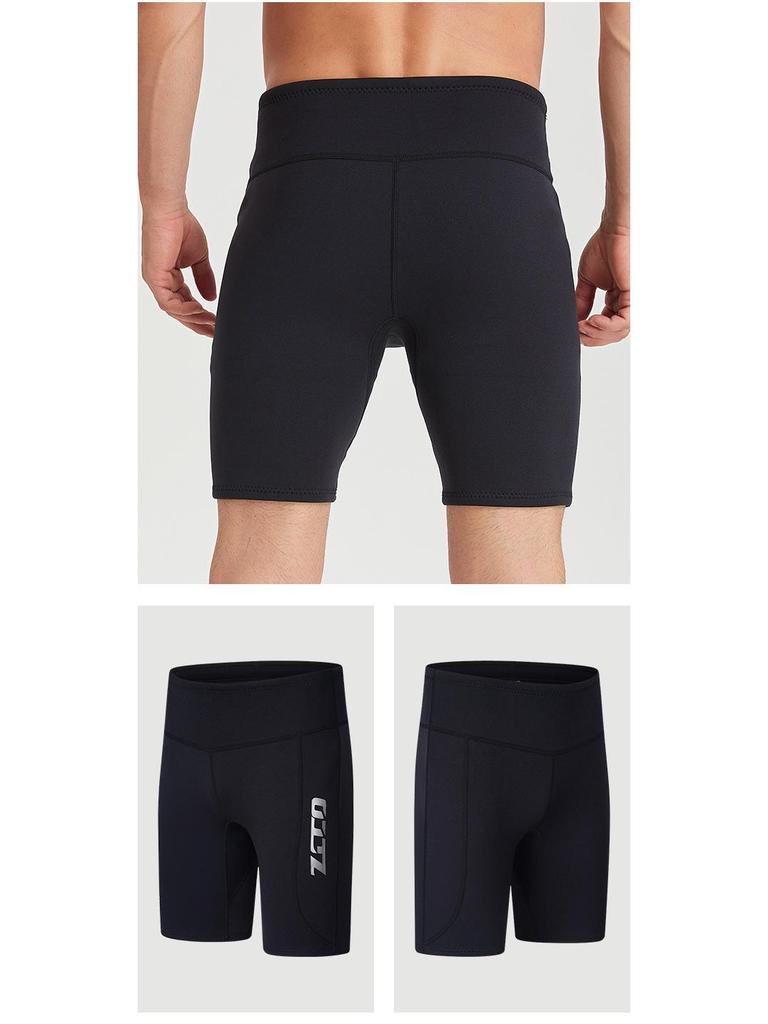 ZCCO Mingyang 2mm Thickened Diving Shorts for Rafting, Boating, and Swimming.