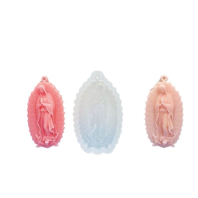1PC Little Angel Silicone Mould Virgin Angel Keychain Silicone Mould Mobile Phone Pendant Jewelry Key Accessories Mould