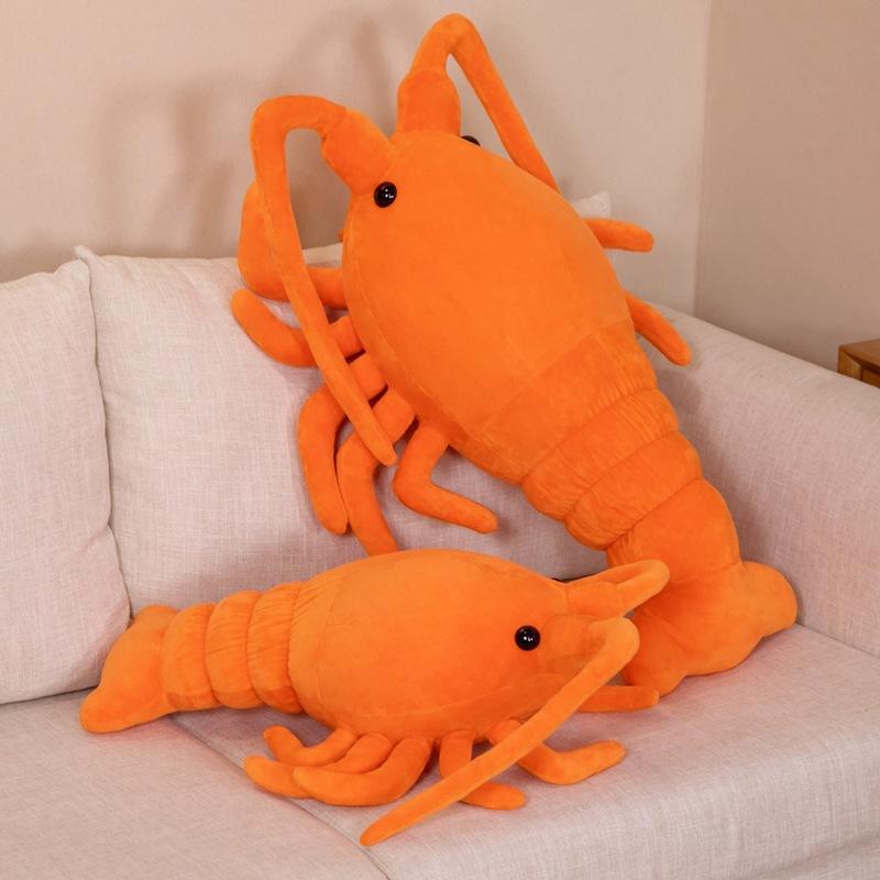 Creative Personalized Large Lobster Pillow Plush Toy Aquarium Ornaments Doll Doll Children's Gift