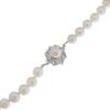 Pearl Necklace 14 white gold/Pearl 30g Women Used