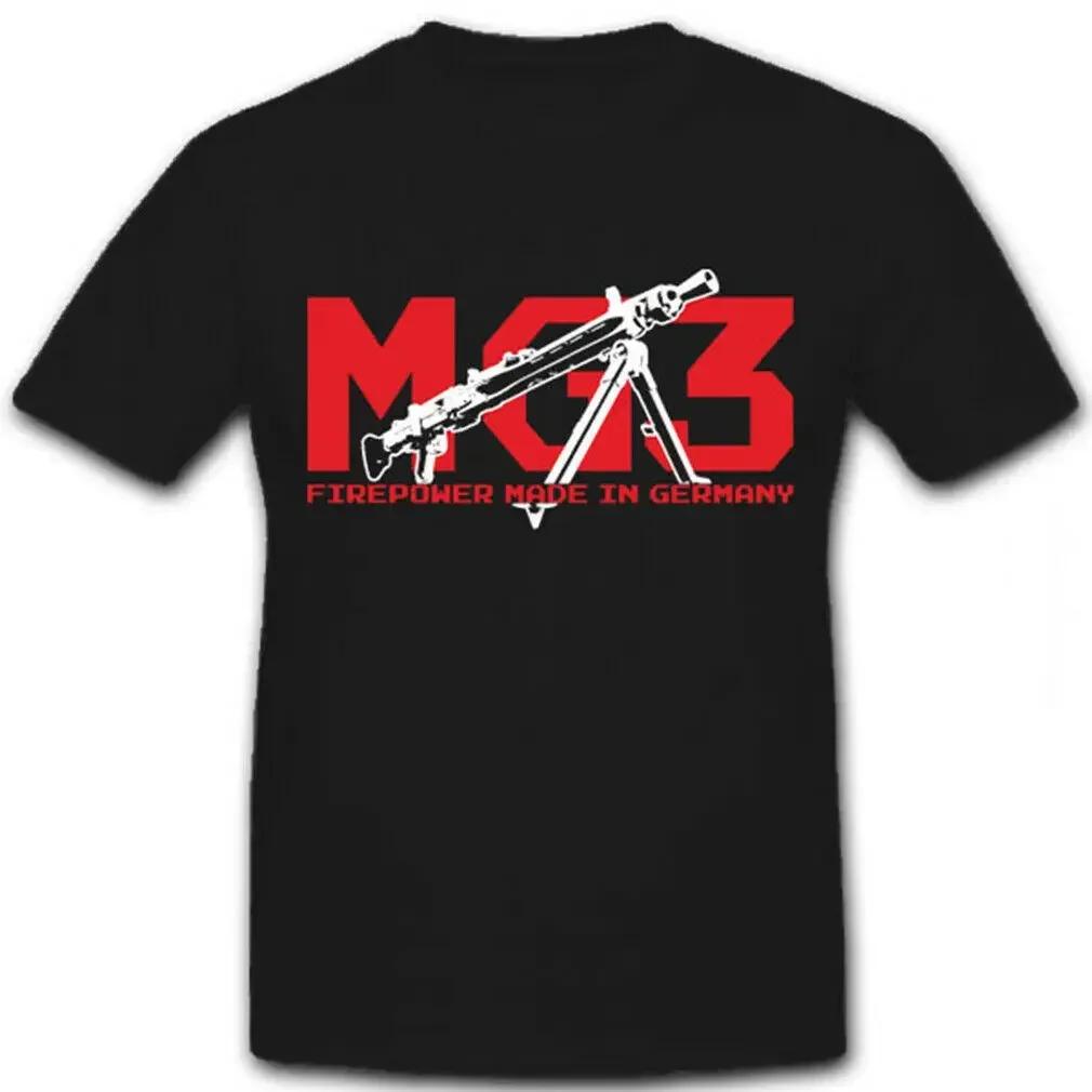 Firepower Made In Germany MG3 Machine Gun TShirt 100 Cotton ONeck Summer Short Sleeve Casual Mens Tshirt Size S3XL