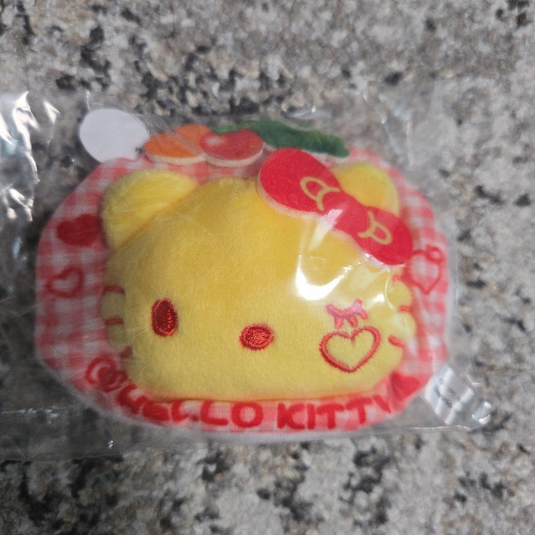 Sanrio mascot stuffed toy omelet rice style design Hello Kitty