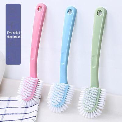 Brosse à chaussures multifonctionnelle à long manche: Brosses douces polyvalentes pour usage domestique