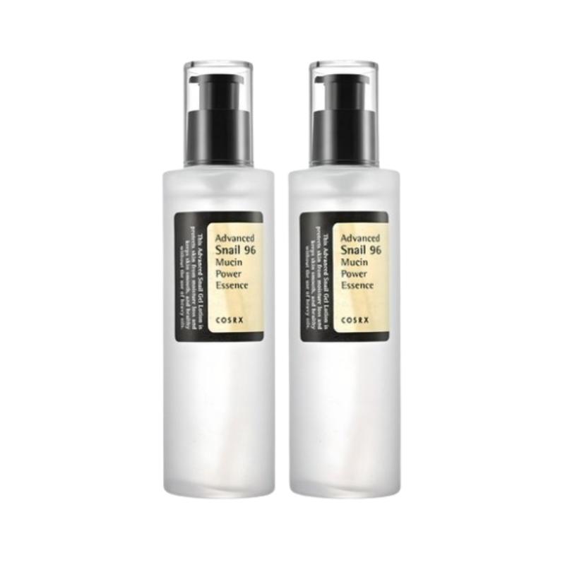 COSRX Advanced Snail 96 Mucin Power Essence 100ml × 2 – Smoothing & Skin-Comfort Formula for Delicate Skin | K-Beauty Elasticity Care