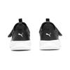 Puma Evolve Slip-On Little Kid Cool Dark Grey Kids Sneakers Black White 389135-06