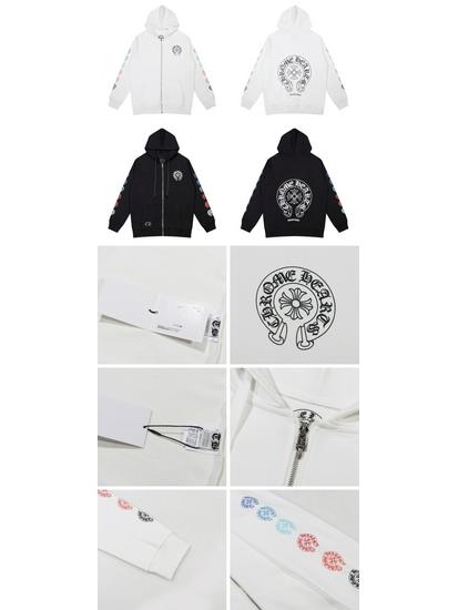 Vyšívaná mikina s křížem a podkovou pro muže a ženy - Podzimní oblečení