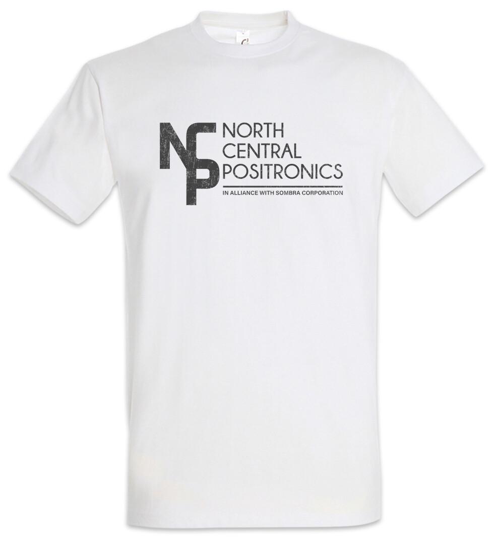 North Central Positronics T-Shirt The Dark Symbol Sign Logo Tower Company- M