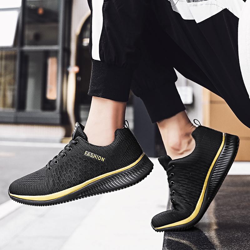 Men's Running Shoes Tennis Sneakers Breathable Non-slip Mesh Shoes Men's Jogging Shoes