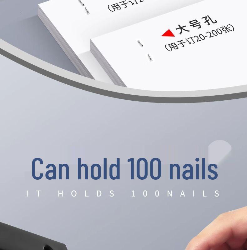 Huapuda Heavy-Duty Leather Stapler, 240 Sheets