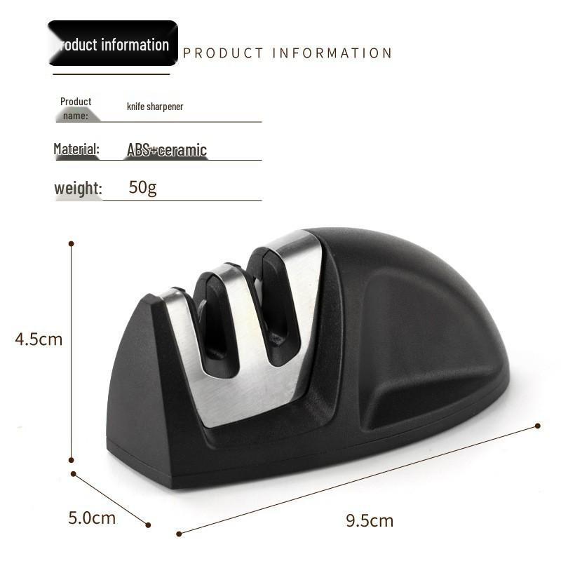 Whetstone Knife & Scissors Sharpener: Fast, Fine Household Kitchen Tool