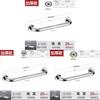 Stainless Steel Toilet Support Bar For Seniors And Disabled Non Slip Bathroom Safety Handle