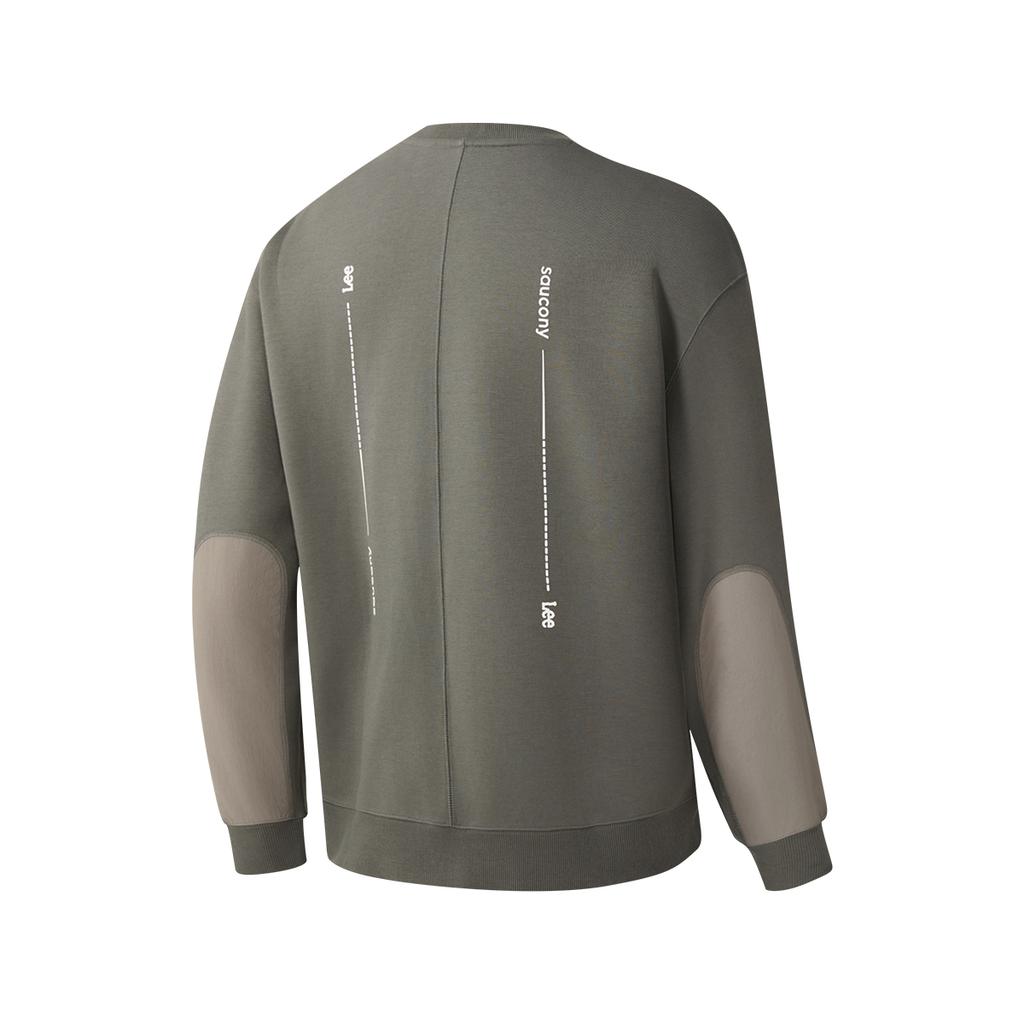 SAUCONY Retro Casual Series Pullover Simple Comfortable Long Sleeve Sweatshirt Men Sweatshirt SA3250SW11G-GR241